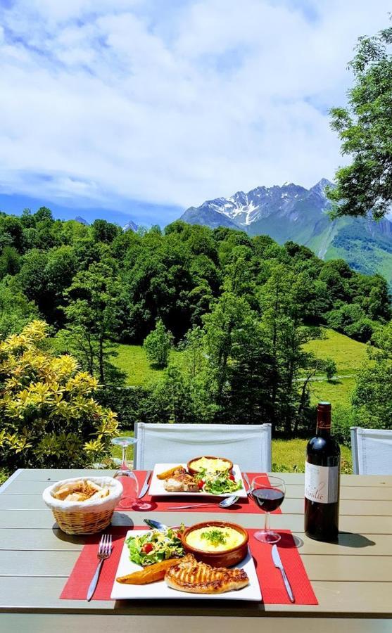 Le Pic De Pan - Auberge & Gites Arrens-Marsous Eksteriør bilde
